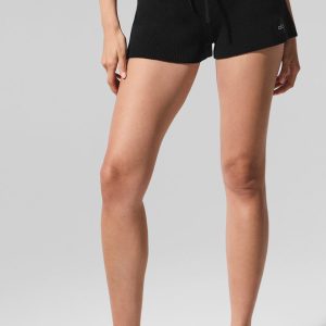 Alo Yoga Supernatural Sweater Short - Black
