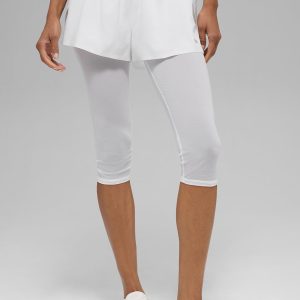 Alo Yoga Mesh Front Runner 2 In 1 Short - White
