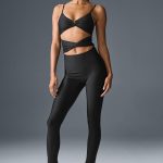 Alo Yoga Airlift A-List Onesie - Black