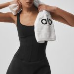 Alo Yoga Airbrush Sparks Fly Corset Tennis Dress - Black