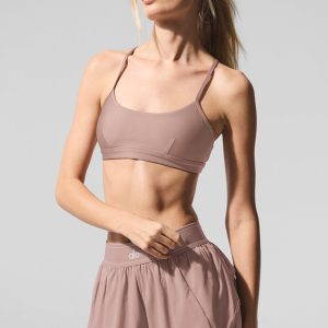 Alo Yoga Airlift Intrigue Bra - Taupe