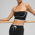 Alo Yoga Airbrush Streamlined Bra Tank - Black/White