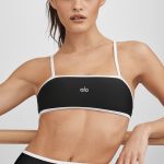 Alo Yoga Airlift Charger Bra - Black/White